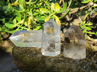 Polished Clear Quartz Crystals x 6 From Madagascar - Toprock Gemstones and Minerals
