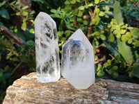 Polished Clear Quartz Crystals x 6 From Madagascar - Toprock Gemstones and Minerals