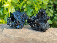 Natural Schorl Black Tourmaline Specimens x 6 From Erongo, Namibia - Toprock Gemstones and Minerals