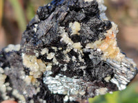 Natural Schorl Black Tourmaline Specimens x 6 From Erongo, Namibia - Toprock Gemstones and Minerals