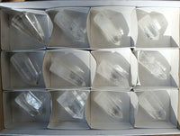 Polished Clear Quartz Crystals x 12 From Madagascar - Toprock Gemstones and Minerals