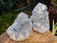 Natural Celestite Specimens x 3 From Sakoany, Madagascar - Toprock Gemstones and Minerals