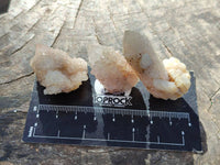 Natural Golden Limonite Fairy Spirit Quartz Single Crystals x 70 From South Africa - Toprock Gemstones and Minerals