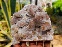 Natural Golden Limonite Coated Spirit Quartz Clusters x 4 From Boekenhouthoek, South Africa - Toprock Gemstones and Minerals