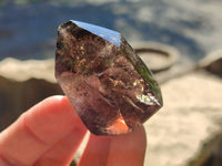 Polished Mixed Wonderland Inclusions Quartz including Citrine x 12 from Madagascar - Toprock Gemstones and Minerals