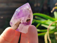 Polished Mixed Wonderland Inclusions Quartz including Citrine x 12 from Madagascar - Toprock Gemstones and Minerals