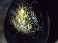 Polished Black Tourmaline Standing Free Form x 1 From Madagascar - Toprock Gemstones and Minerals