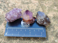 Natural Amethyst Spirit Quartz Crystals x 35 From Boekenhouthoek, South Africa - Toprock Gemstones and Minerals