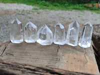 Polished Clear Quartz Crystals x 24 From Madagascar - Toprock Gemstones and Minerals
