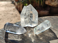 Polished Clear Quartz Crystals x 24 From Madagascar - Toprock Gemstones and Minerals