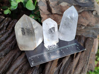 Polished Clear Quartz Crystals x 24 From Madagascar - Toprock Gemstones and Minerals