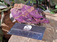 Natural Metallic Purpurite Cobbed Specimens x 3 From Erongo, Namibia - Toprock Gemstones and Minerals