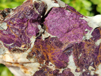 Natural Metallic Purpurite Cobbed Specimens x 3 From Erongo, Namibia - Toprock Gemstones and Minerals