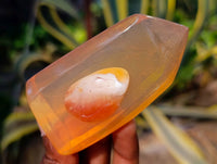 Carnelian Glycerin Handmade Soap With Orange Bigrade Essential Oil - sold per soap - From South Africa - Toprock Gemstones and Minerals