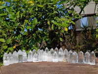 Polished Clear Quartz Crystals x 24 From Madagascar - Toprock Gemstones and Minerals
