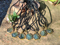 Hand Made Specially Selected Aquamarine Pendants - Sold Per Item - From South Africa - Toprock Gemstones and Minerals