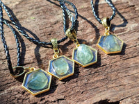 Hand Made Specially Selected Aquamarine Pendants - Sold Per Item - From South Africa - Toprock Gemstones and Minerals