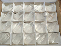 Polished Clear Quartz Crystals x 20 From Madagascar - Toprock Gemstones and Minerals