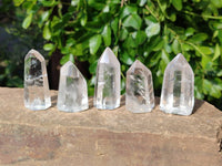 Polished Clear Quartz Crystals x 20 From Madagascar - Toprock Gemstones and Minerals