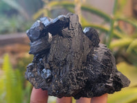 Natural Schorl Black Tourmaline Specimens x 4 From Erongo, Namibia - Toprock Gemstones and Minerals