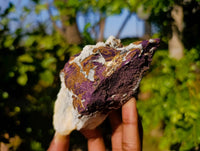 Natural Metallic Purpurite Specimens x 6 From Erongo, Namibia - Toprock Gemstones and Minerals