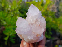 Natural Amethyst Spirit Quartz Clusters x 6 From South Africa - Toprock Gemstones and Minerals