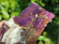 Natural Metallic Purpurite Cobbed Specimens x 3 From Erongo, Namibia - Toprock Gemstones and Minerals