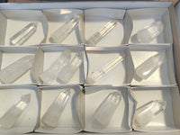 Polished Clear Quartz Crystals x 13 From Madagascar - Toprock Gemstones and Minerals