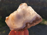 Polished On One Side 'Crazy Lace' Blue Lace Agate x 3 From Namibia - Toprock Gemstones and Minerals