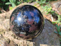 Polished Iolite Spheres x 2 From Ambatofinandrahana, Madagascar - Toprock Gemstones and Minerals