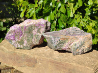 Natural Stichtite Cobbed Specimens x 9 From Barberton, South Africa - Toprock Gemstones and Minerals