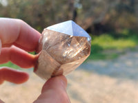 Polished Smokey Quartz Crystals x 6 From Madagascar - Toprock Gemstones and Minerals