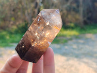 Polished Smokey Quartz Crystals x 6 From Madagascar - Toprock Gemstones and Minerals