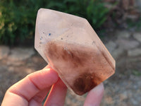 Polished Smokey Quartz Crystals x 6 From Madagascar - Toprock Gemstones and Minerals