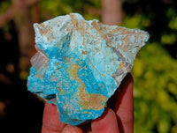 Natural Shattuckite with Chrysocolla Cobbed Specimens x 12 From Kaokoveld, Namibia - Toprock Gemstones and Minerals