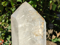 Polished Clear Quartz Crystal x 1 From Madagascar - Toprock Gemstones and Minerals
