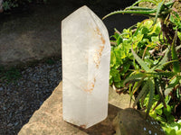 Polished Clear Quartz Crystal x 1 From Madagascar - Toprock Gemstones and Minerals