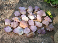 Natural Amethyst Spirit Quartz Crystals x 35 From Boekenhouthoek, South Africa - Toprock Gemstones and Minerals