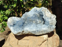 Natural Celestite Geode Specimen x 1 From Sakoany, Madagascar - Toprock Gemstones and Minerals