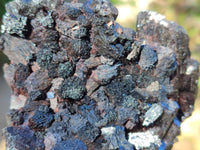 Natural Schorl Black Tourmaline Specimens x 6 From Erongo, Namibia - Toprock Gemstones and Minerals