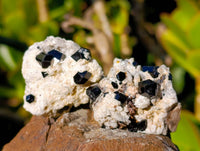 Natural Schorl Black Tourmaline Specimens x 35 From Namibia - Toprock Gemstones and Minerals