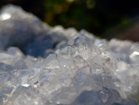 Natural Celestite Standing Free Form x 1 From Sakoany, Madagascar - Toprock Gemstones and Minerals