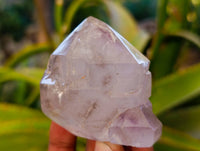 Polished Window Amethyst Crystals x 9 From Madagascar - Toprock Gemstones and Minerals