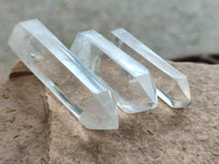 Polished Clear Quartz Crystals x 24 From Madagascar - Toprock Gemstones and Minerals