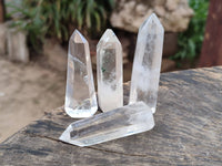 Polished Clear Quartz Crystals x 24 From Madagascar - Toprock Gemstones and Minerals