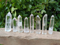 Polished Clear Quartz Crystals x 24 From Madagascar - Toprock Gemstones and Minerals