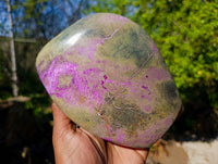 Polished Stichtite Standing Free Form x 1 From Barberton, South Africa - Toprock Gemstones and Minerals