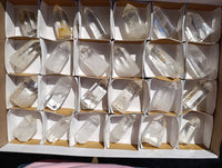 Polished Clear Quartz Crystals x 24 From Madagascar - Toprock Gemstones and Minerals