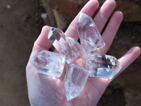 Polished Clear Quartz Crystals x 20 From Madagascar - Toprock Gemstones and Minerals