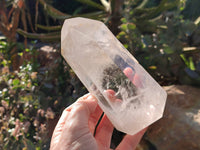 Polished Clear Quartz Crystals x 2 From Madagascar - Toprock Gemstones and Minerals